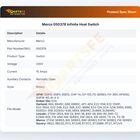 Merco 050378 Infinite Heat Switch