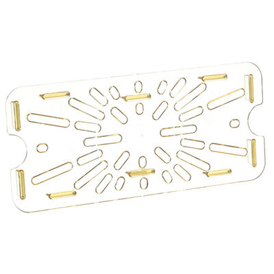 Cambro 30HPD-772 1/3 Size Drain Shelf 150 High Heat Amber