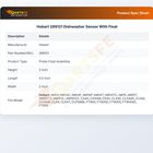 Hobart 289121 Dishwasher Probe Sensor W/Float