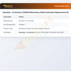 Roundup - AJ Antunes 7000841 Cheese Melter Momentary Switch Activation Replacement Kit