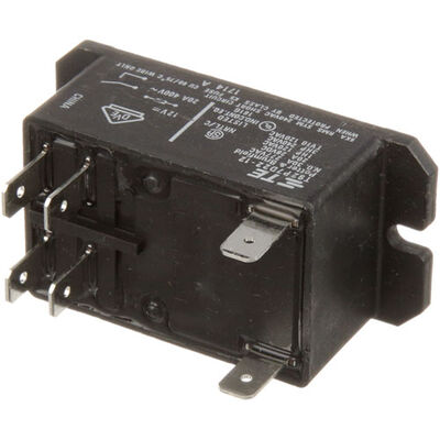 Frymaster 807-3021 6 Terminal Relay W/ 2 Pole & 2 3/8" MT CTRS, 30 AMP/277V