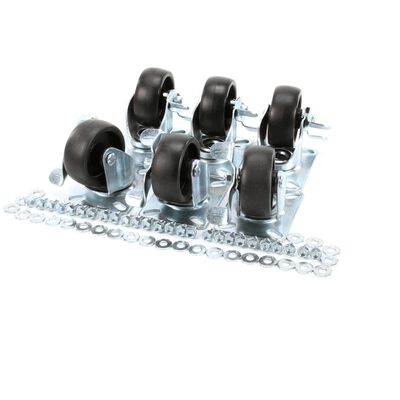 Perlick 57787 Caster Kit 3.75" Set Of 6