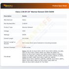 Hatco 2.08.101 24" Warmer Element 120V 500W