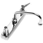 T&S Brass 1123M Deck Mount Faucet 8" Centers 12" Swing Nozzle