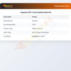 Imperial 1110-1 Oven Safety Valve Kit