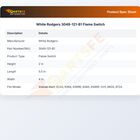 White Rodgers 3049-121-B1 Flame Switch