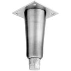 Component Hardware Group AE63-5002C 6" Leg Zinc Die-Cast with Satin Nickel Finish, 3.5" PLT