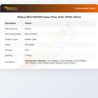 Belleco BELC204220 Heater Tube, 104V, 700W, 2/Pack