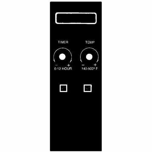 Garland 1399000 Control Overlay