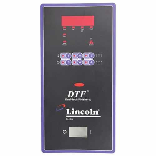 Control Board Overlay For Lincoln - Part# 370573