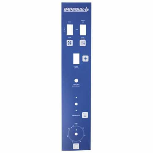Imperial 1086 Control Panel Overlay