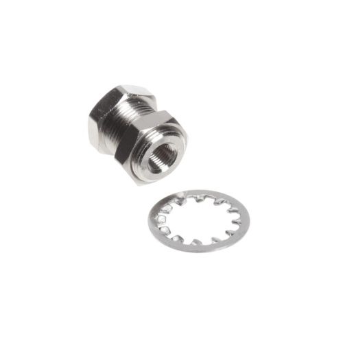 Nu-Vu 50-1545 Nickel Plated Bulkhead 1/8" NPT
