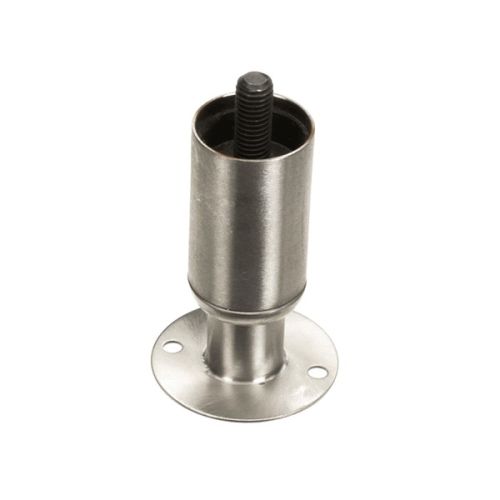 Magikitch'N 60140401 Adjustable Leg W/Flanged Foot 4" Stainless Steel