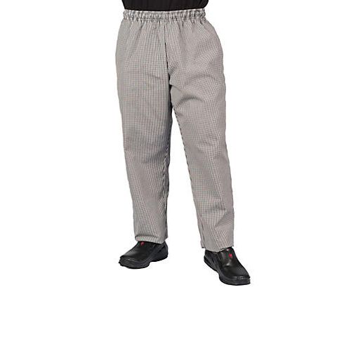 Allpoints 10564XL KNG 4XL Baggy Chef Pans Checkered