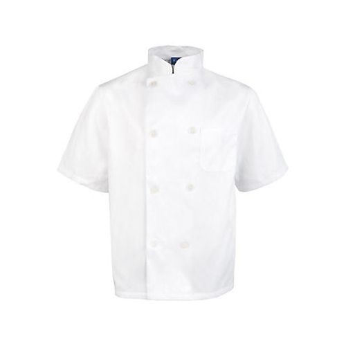 Allpoints 1435M KNG M Chef Coat Short Sleeve