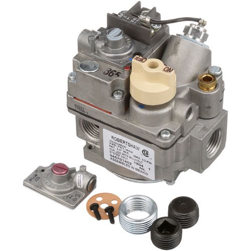 Bakers Pride R3124X Fryers Natural Gas Combination Valve W/ Pressure Regulator 1/2" FPT IN X 3/4" FPT OUT