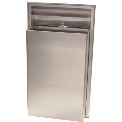 Bobrick 3644 12 Gal Waste Receptacle Recessed