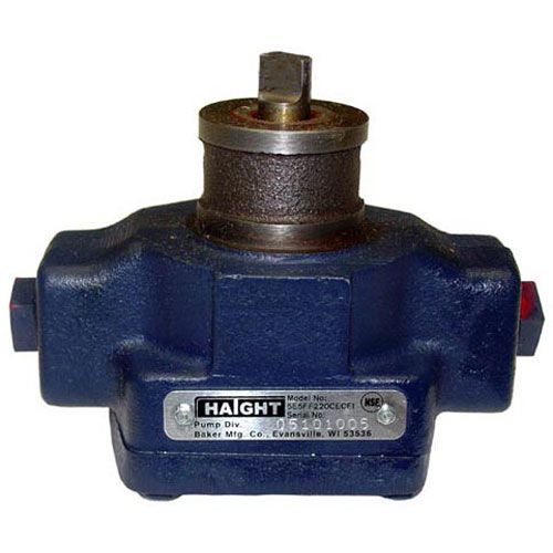 Broaster 09273 1/2" FPT Filter Pump W/ Plastic Plugs, 5 GPM, 4-3/4" Wide