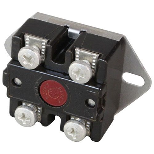 Bunn 23717-0003 Hi-Limit Thermostat W/ Reset Button, 4 Screw Terminals, 230°F 