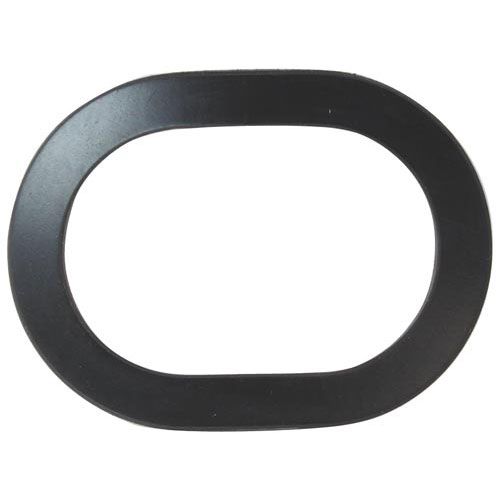 Cleveland 07106 Steamer Black Rubber Hand Hole Gasket, 5-3/8" x 7-3/8"
