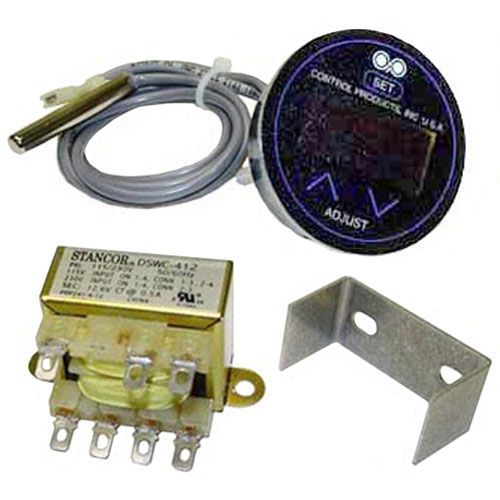 Cres Cor 5238034K2 Digital Thermometer Kit, 2.5", Range 0 to 250°F