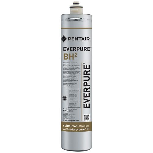 Everpure EV961250 BH Water Filter Cartridge, 1/2 Micron Rated, 3,000 GPM