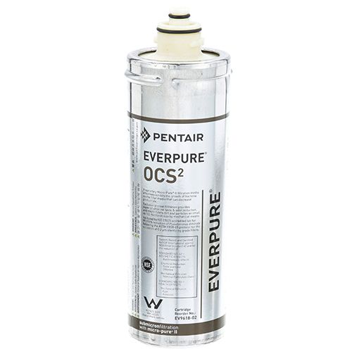 Everpure EV961807 Water Filter Cartridge for Office Coffee Systems, 1/2 Micron Rated
