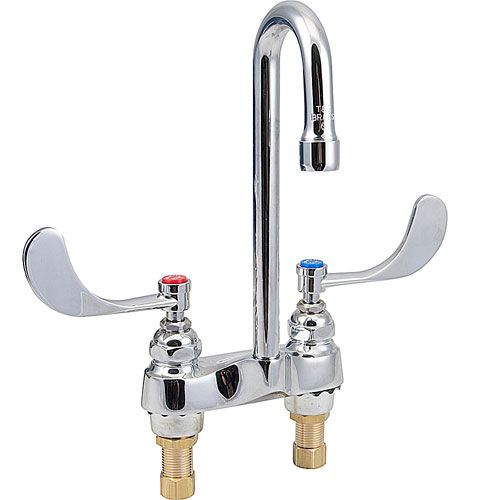 Faucet - Handsink- 4", Handicap For T&s Brass - Part# B-0892