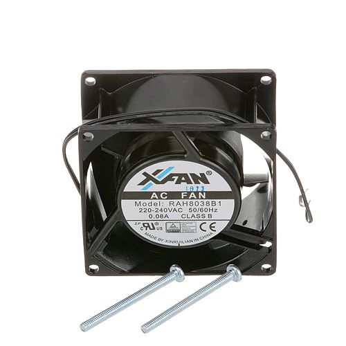 Franklin Chef 7912224 3000 RPM Cooling Axial Fan W/ Wire Leads, 2-13/16" HOLE  CTRS and Wire Leads