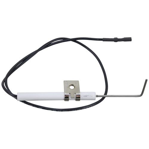 Garland G03151-1 3-1/2" Metal Electrode W/17" Wire Lead and Round Female Push 