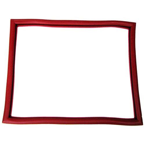 Groen 125907 Oven Door Gasket Silicone Rubber Red/Orange 14-5/8" X 18"