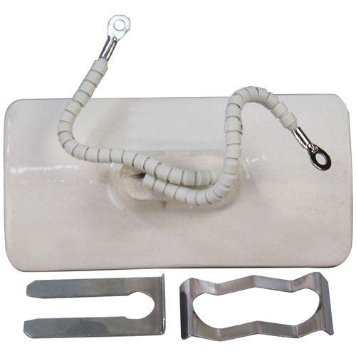 Hatco 02.07.007.00 1/2" Heating Element W/ 2 Wire Leads 120V 500W