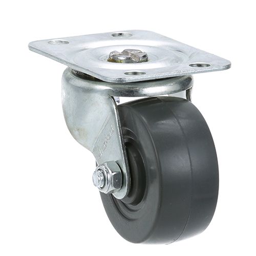 Hatco R04.17.180.00 2" X 3/4" Plate Mount Swivel Caster W/o Break, 100 LB Load Capacity 