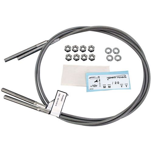 Henny Penny 140225 54-1/2" Long Pulley Cable Kit