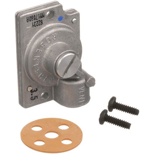 Hobart 417144-1 NAT Gas Pressure Regulator, 3.5" WC, ADJ 3" TO 7" WC,  LP To NAT Conversion