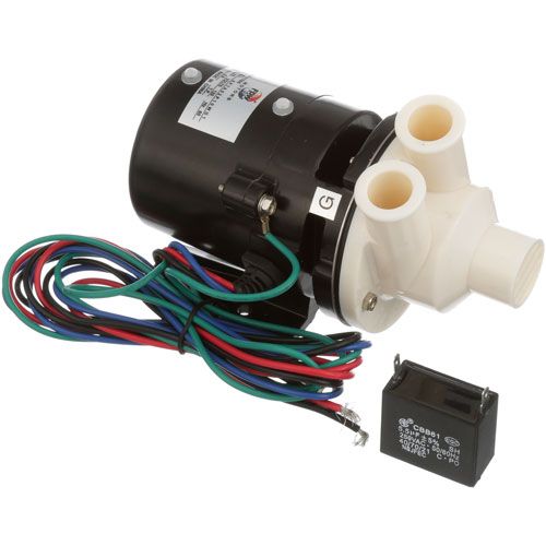 Hoshizaki 321444A01 Ice Machine Capacitor Motor & Pump Assembly