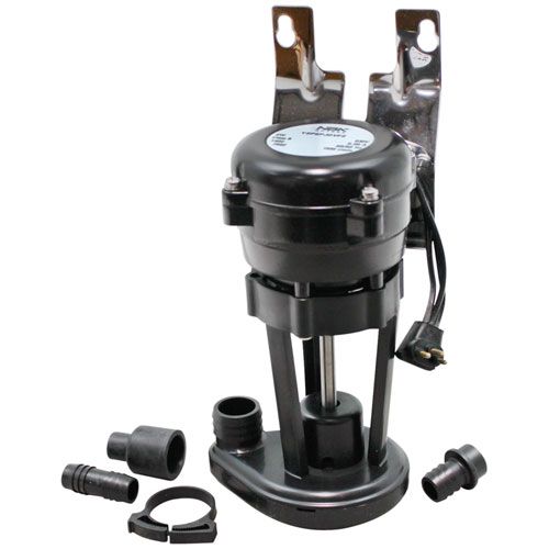 Manitowoc 7626013 Water Pump W/ Hose Connections, 1" & 5/8" OD