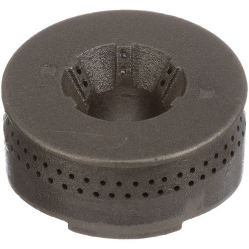 Montague 3371-5 Cast Iron Burner Head 4" DIA, 2-7/8" MT. CTRS, 1/4"-20 Threaded MT. Holes