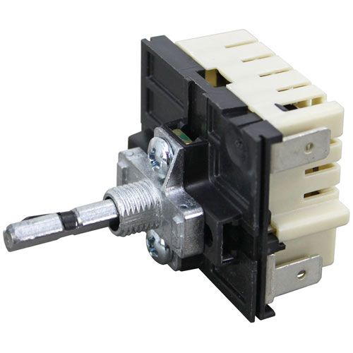 Nemco 47217 Infinite Switch W/ Horizontal Post Mount 1-1/8" Long & Spring Clip on Shaft