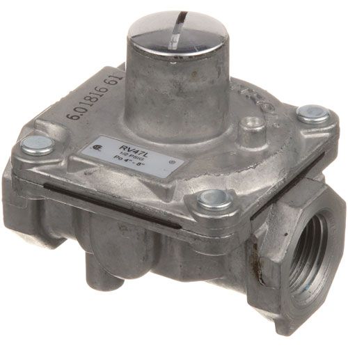 Nieco 2025-A 1/2" FPT Natural Gas Pressure Regulator, 4-8" WC
