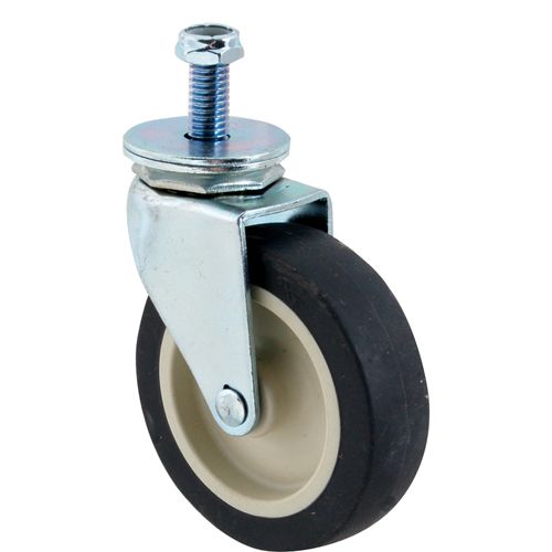 Rubbermaid 2640-L1 Swivel Caster, 3/8-16Thread,Gray