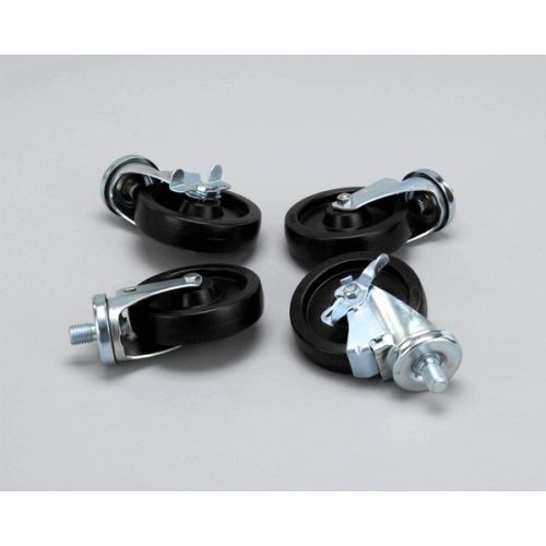 Southbend 1174265 Range Stem Caster Swivel  2-W/Brake 2-W/O Brake 5"OD Black HD4