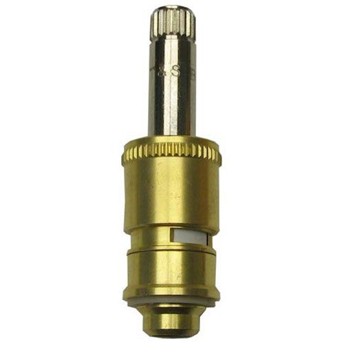T&S Brass 011311-25 1/4 Hot Stem Assembly W/ Check, Ceramic, No Bonnet or Handle