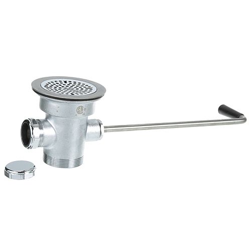 T&S Brass B-3942 3" X 2" Twist Waste Drain Valve