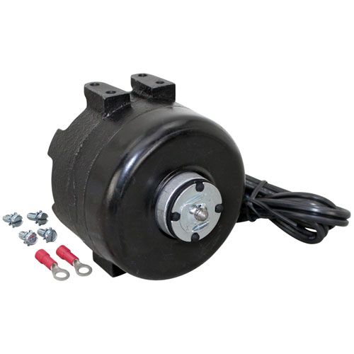TRUE 800402 Refrigerator Shaded Pole Fan Motor W/ Shaft Threaded CW