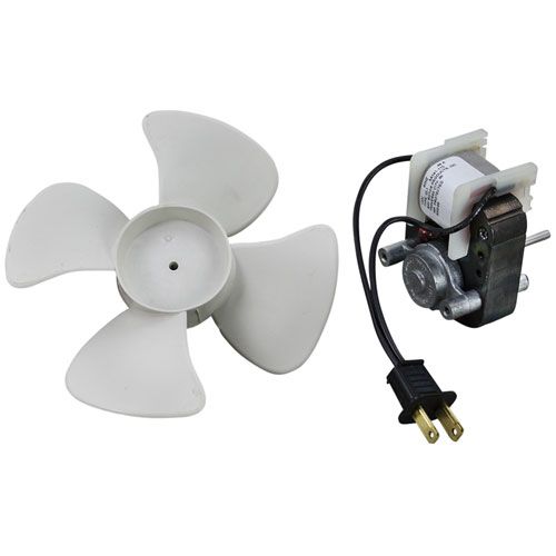 Victory 50639801 Refrigerator Evaporator Motor CCW W/ 6" Fan Blade Wire 