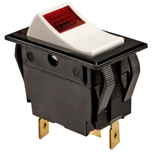 Vollrath 8707-34 Rocker Switch ,SPST,On-Off,W /Lt