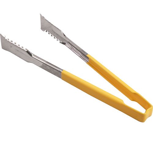 Vollrath/Idea-Medalie VOL4791250 Tong-Ss 12" Flat Grip Yl Fat