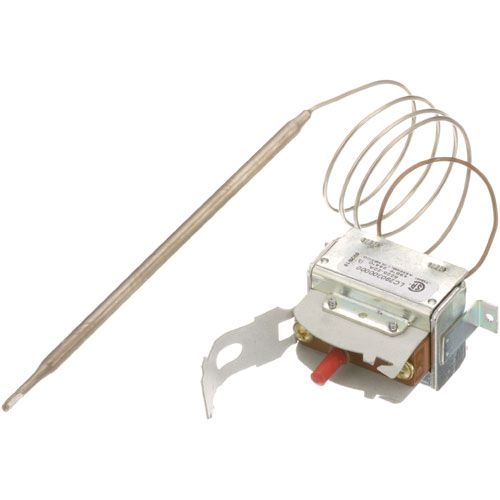 Vulcan Hart 00-344523-00001 Hi-Limit LCH Thermostat with Manual Reset, 490°F Fixed, 1/4" x 6-1/2" Nickel Bulb