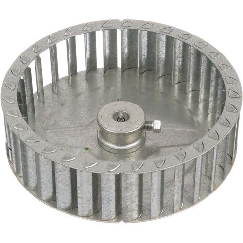 Vulcan Hart 00-415780-00008 Oven Blower Wheel 7-1/8"DIA 2"W 1/2" Hole Flat Back CCW Puller Hub 2-Set Screws